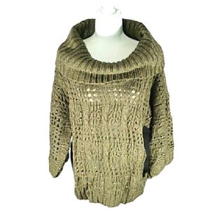 UNIVERSAL THREADS Cowl Neck Knitted Sweater Size L